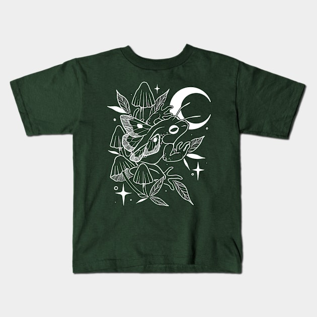 Fairy frog Kids T-Shirt by theartofamberramirez